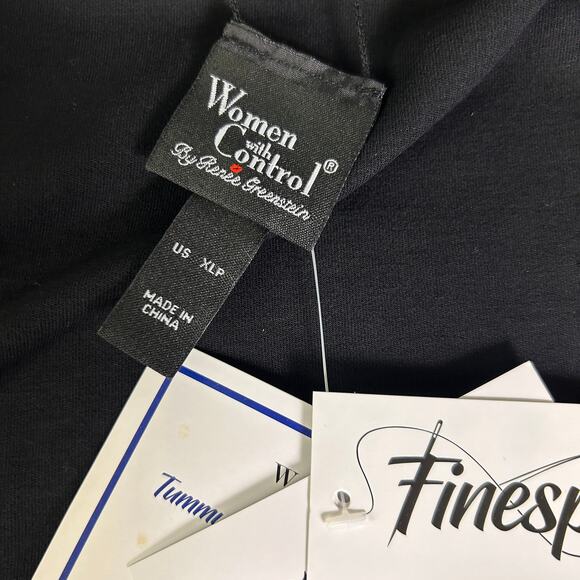 NWT Women with Control LBD Womens XLP Finespun Jersey Tummy Control Midi Dress - Picture 4 of 7